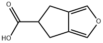 4H-Cyclopenta[c]furan-5-carboxylicacid,5,6-dihydro-(9CI) Structure