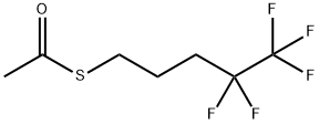 Ethanethioic acid, S-(4,4,5,5,5-pentafluoropentyl) ester,160598-75-4,结构式