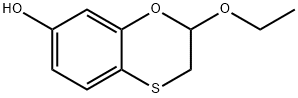 1,4-Benzoxathiin-7-ol,2-ethoxy-2,3-dihydro-(9CI),160855-27-6,结构式