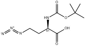 Boc-D-azidohomoalanine·CHA Struktur