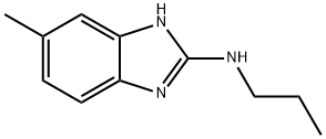 1H-Benzimidazol-2-amine,5-methyl-N-propyl-(9CI),160952-27-2,结构式