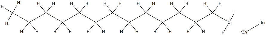 Tetradecylzinc bromide 0.5 M in Tetrahydrofuran Structure