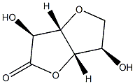 D-Idonic acid, 3,6-anhydro-, gamma-lactone (9CI) Structure