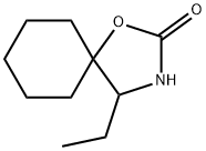 1-Oxa-3-azaspiro[4.5]decan-2-one,4-ethyl-(8CI) Structure