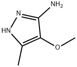 1H-Pyrazol-3-amine,4-methoxy-5-methyl-(9CI),161285-92-3,结构式