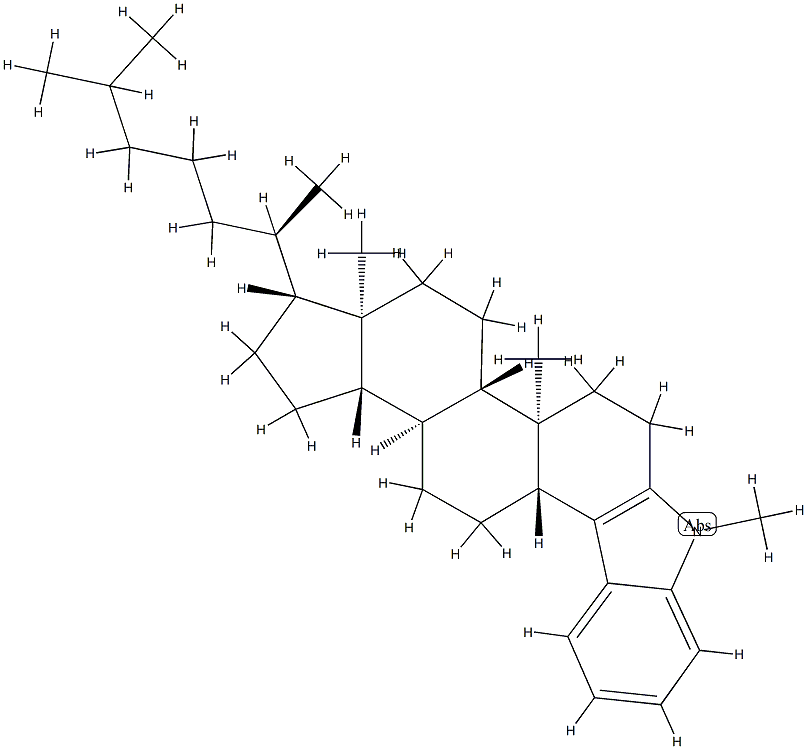 16156-81-3 1'-Methyl-1'H-5α-cholest-3-eno[3,4-b]indole