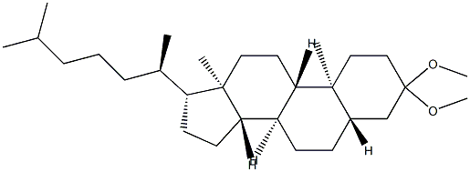 16159-03-8 5α-Cholestane-3-one dimethyl acetal