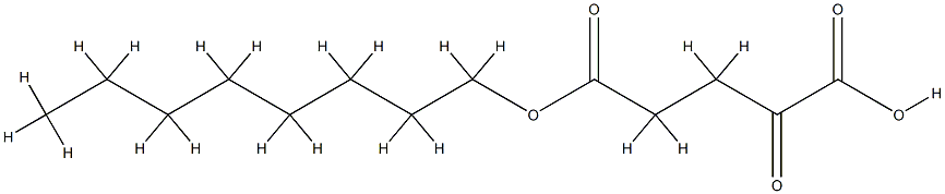 5-Octyl-α-ketoglutarate,1616344-00-3,结构式