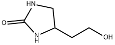 2-Imidazolidinone,4-(2-hydroxyethyl)-(9CI) 化学構造式