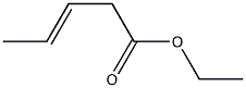 3-Pentenoic acid ethyl ester,1617-05-6,结构式