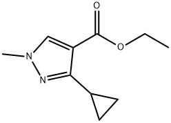 Ethyl 3-Cyclopropyl-1-Methyl-1H-Pyrazole-4-Carboxylate(WX618354) Structure