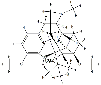 N-Methylnorbuprenorphine 3-Methyl Ether 化学構造式