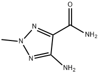 2H-1,2,3-Triazole-4-carboxamide,5-amino-2-methyl-(8CI,9CI) 化学構造式