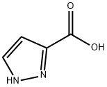 吡唑-3-甲酸, 1621-91-6, 结构式