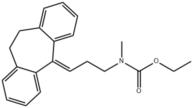 Nortriptyline N-Ethyl CarbaMate 化学構造式