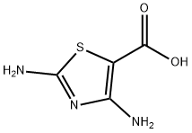 2,4-二氨基噻唑-5-羧酸,162880-44-6,结构式