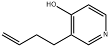 4-Pyridinol,3-(3-butenyl)-(9CI) 结构式