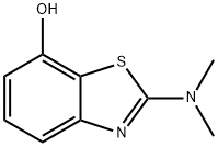7-Benzothiazolol,2-(dimethylamino)-(9CI),163298-96-2,结构式