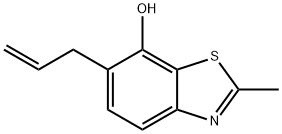 7-Benzothiazolol,2-methyl-6-(2-propenyl)-(9CI) Structure