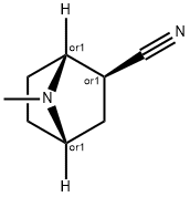 7-Azabicyclo[2.2.1]heptane-2-carbonitrile,7-methyl-,(1R,2S,4S)-rel-(9CI),163299-73-8,结构式