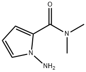 1H-Pyrrole-2-carboxamide,1-amino-N,N-dimethyl-(9CI) 结构式