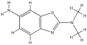 2,6-Benzothiazolediamine,N2,N2-dimethyl-(9CI) Structure