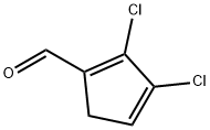 1,3-Cyclopentadiene-1-carboxaldehyde,2,3-dichloro-(9CI) 结构式