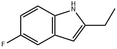 2-乙基-5-氟-1H-吲哚, 163688-20-8, 结构式