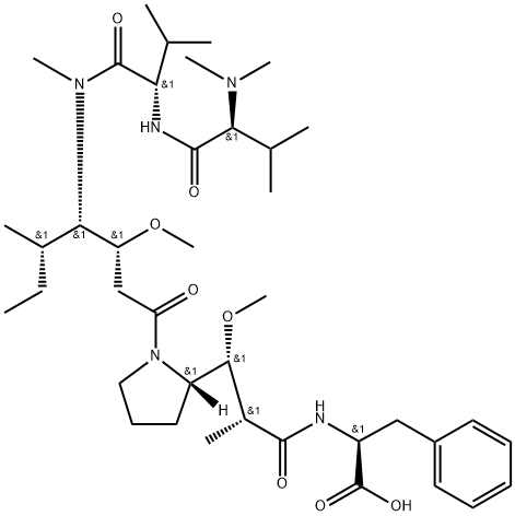 Auristatin F 化学構造式