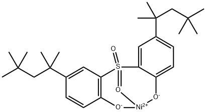 [[2,2'-sulphonylbis[4-(1,1,3,3-tetramethylbutyl)phenolato]](2-)-O1,O1',O2]nickel|