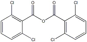 bis(2,6-dichlorobenzoic) anhydride Structure