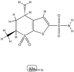 N-Deethyl DorzolaMide Hydrochloride Struktur