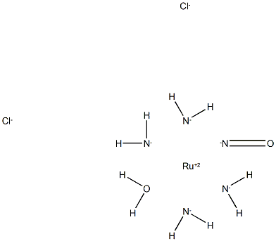 tetraamminehydroxynitrosylruthenium dichloride ,16482-02-3,结构式