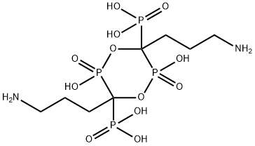 Alendronic Acid DiMeric Anhydride  (IMpurity) 化学構造式