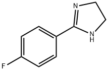 1H-IMidazole, 2-(4-fluorophenyl)-4,5-dihydro- 结构式