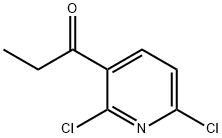 1-(2,6-dichloropyridin-3-yl)propan-1-one Structure