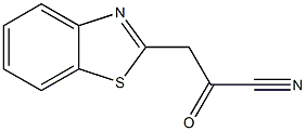 2-Benzothiazolepropanenitrile,alpha-oxo-(9CI),166588-09-6,结构式