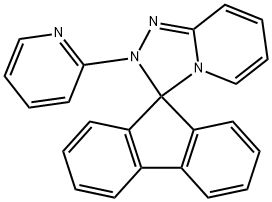 2'-(2-Pyridinyl)spiro[9H-fluorene-9,3'(2'H)-[1,2,4]triazolo[4,3-a]pyridine] Structure