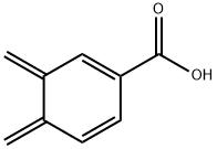 1,5-Cyclohexadiene-1-carboxylicacid,3,4-bis(methylene)-(9CI) Structure