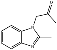 2-Propanone,1-(2-methyl-1H-benzimidazol-1-yl)-(9CI) 结构式