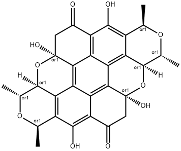 Xanthoaphin fb Structure
