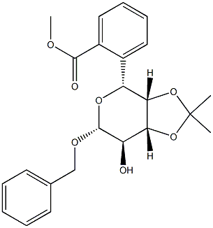 Benzyl 3-O,4-O-isopropylidene-β-D-galactopyranoside 6-benzoate|