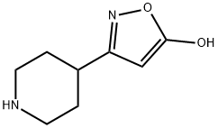 5-Isoxazolol,3-(4-piperidinyl)-(9CI) 结构式