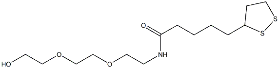 LIPOAMIDO-PEG2-OH,1674386-82-3,结构式