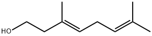 isogeraniol,trans-isogeraniol,16750-94-0,结构式