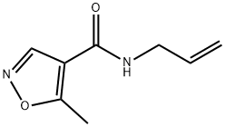 4-Isoxazolecarboxamide,5-methyl-N-2-propenyl-(9CI) Struktur