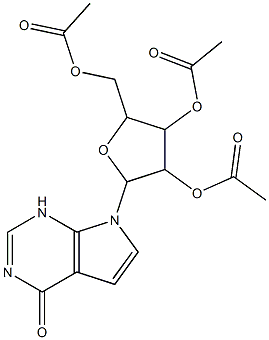 [3,4-diacetyloxy-5-(5-oxo-2,4,9-triazabicyclo[4.3.0]nona-3,7,10-trien-9-yl)oxolan-2-yl]methyl acetate|