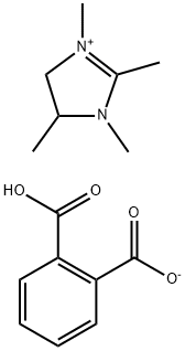 4,5-dihydro-1,2,3,4-tetramethyl-1H-Imidazolium-1,2-benzenedicarboxylate(1:1) Structure