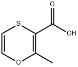 1,4-Oxathiin-3-carboxylicacid,2-methyl-(9CI) Struktur