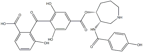 rac-syn-Balanol Struktur